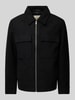 Jack & Jones Premium Jack met kentkraag, model 'BLURUSSEL' Zwart