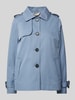 Christian Berg Woman Selection Trenchcoat mit Ärmelriegeln und Eingrifftaschen Rauchblau