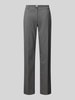 Brax Straight fit stoffen broek met viscose, model 'Maron' Donkergrijs gemêleerd