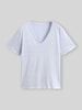 GANT Regular Fit T-Shirt aus Baumwoll-Mix Hellblau