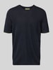 Marc O'Polo Regular Fit T-Shirt aus reiner Baumwolle - Marc O'Polo × DFB Travel Collection Dunkelblau
