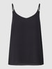 Soft Rebels Blousetop met verstelbare spaghettibandjes Zwart
