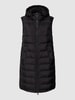 Marc Cain Weste mit Label-Details Schwarz