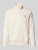 Dickies Sweatshirt mit Stehkragen Offwhite