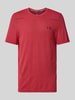 Under Armour T-Shirt mit Label-Print Modell 'Seamless' Hellrot