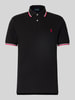 Polo Ralph Lauren Poloshirt mit Label-Stitching Black