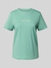 Tom Tailor Regular fit T-shirt van puur katoen Mintgroen