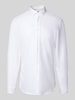 Jake*s Super Slim Fit Business-Hemd mit Kentkragen Weiss