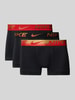 Nike Trunks mit elastischem Bund im 3er-Pack Black