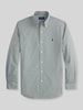 Polo Ralph Lauren Custom Fit Freizeithemd aus Baumwoll-Mix Gruen