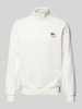 Lacoste Sweatshirt mit Stehkragen Modell 'HERITAGE' Offwhite