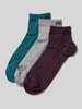 Puma Sneakersocken mit Label-Detail im 3er-Pack Petrol