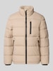 Tom Tailor Regular fit gewatteerd jack met opstaande kraag Kit