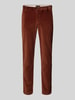 Jack & Jones Tapered fit corduroy broek met steekzakken, model 'CORDUROY' Camel