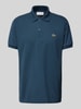 Lacoste Regular Fit Poloshirt mit Label-Patch Dunkelblau