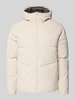 Jack & Jones Steppjacke mit Kapuze Offwhite