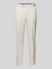 Hiltl Spodnie o kroju slim fit w kant model ‘Porter’ Gliniany