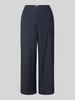 Raffaello Rossi Kuloty z szeroką nogawką i elastycznym pasem model ‘JOLIE’ Granatowy