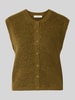 Selected Regular Fit Weste aus Woll-Mix mit Alpaka-Anteil Modell 'LULU' Oliv