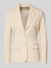 Tom Tailor Shaped Fit Blazer aus Jersey-Viskose-Mix mit angedeuteten Pattentaschen Beige