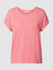 Only T-shirt met ronde hals, model 'Moster' Roze