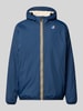 K-WAY Jas met capuchon model 'LE VRAI 4.0' Jeansblauw