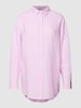 Esprit Overhemdblouse in effen design Roze