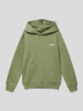 Billabong Hoodie mit Känguru-Tasche Modell 'ARCH PO' Olivgrün