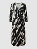 Weekend Max Mara Kleid aus Viskose-Mix Modell 'DORIA' Black