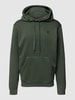 G-Star Raw Hoodie met kangoeroezak Olijfgroen