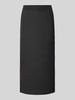 Soyaconcept Spódnica midi z rozcięciami z boku model ‘Delia’ Czarny