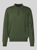 MAERZ Muenchen Strickpullover aus Merinowolle Oliv