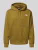 The North Face Hoodie mit Label-Stitching Modell 'ESSENTIAL' Khaki