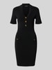 Guess Minikleid mit Reverskragen Modell 'FELICITY' Black