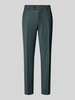 CG - Club of Gents Tapered Fit Anzughose mit Bügelfalten Modell 'Cole' Smaragd