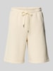 Soyaconcept Sweatshorts mit elastischem Bund Modell 'Banu' Offwhite