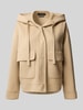 Weekend Max Mara Kurtka o kroju regular fit z kapturem z mieszanki wełny model ‘GARY’ Camel