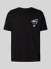 Tommy Jeans Regular Fit T-Shirt aus reiner Baumwolle Black