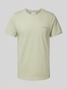 COLUMBIA T-Shirt mit Label-Print Mint