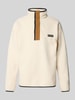 COLUMBIA Sweatshirt met opstaande kraag Offwhite