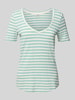 Marc O'Polo Regular fit T-shirt van puur katoen Mintgroen