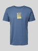 Calvin Klein Jeans T-Shirt mit Label-Print Blau