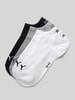 PUMA Sneakersocken mit Logo im 4er-Pack Hellgrau