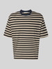 Selected Homme relaxed fit T-shirt van puur katoen model 'ASPEN 2' Marineblauw