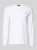 Polo Ralph Lauren Shirt met lange mouwen en ribboorden Wit