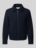 SELECTED HOMME Jacke mit Umlegekragen Modell 'NEW FILIP' Dunkelblau