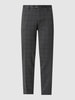 DIGEL Extra slim fit pantalon met stretch, model 'Nanno' Middengrijs