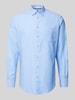 Christian Berg Men Regular Fit Freizeithemd mit Button-Down-Kragen Bleu