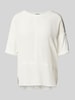 Marc Cain T-Shirt in unifarbenem Design Offwhite