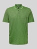 RAGMAN Koszulka polo ze wzorem w paski i kieszenią na piersi Zielony